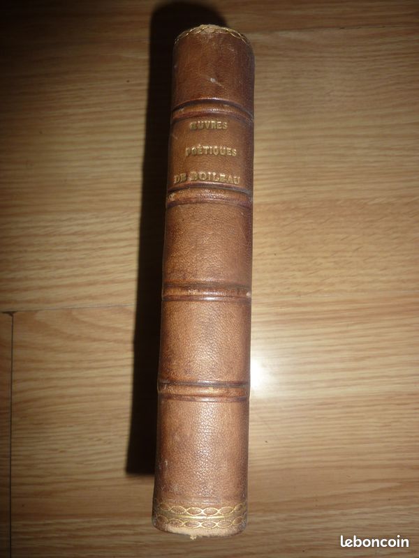 Oeuvres poétiques de Boileau despréaux Charpentier 1865 (image 1)