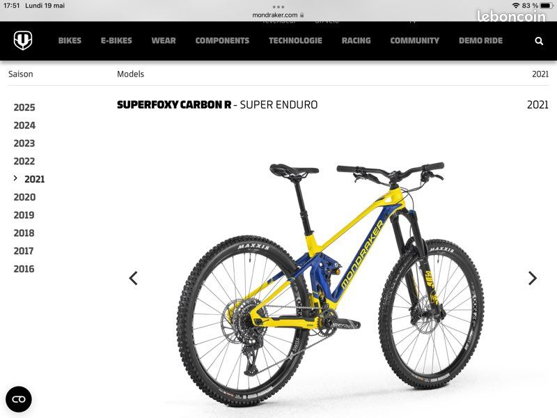 Vtt Mondraker Superfoxy R (image 2)