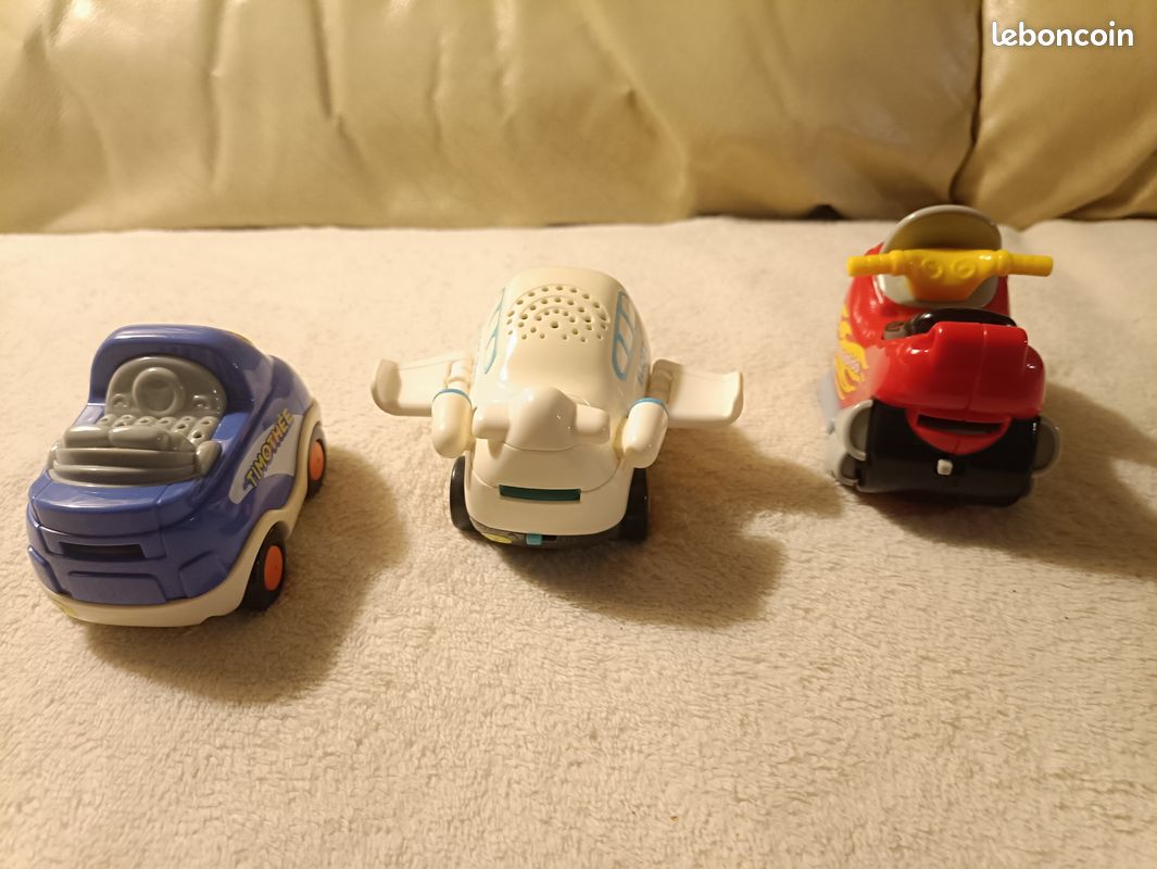 Lot De 13 Véhicules Tut Tut Bolides VTech - Jouet D'occasion Pour Enfants De 1-2 Ans
