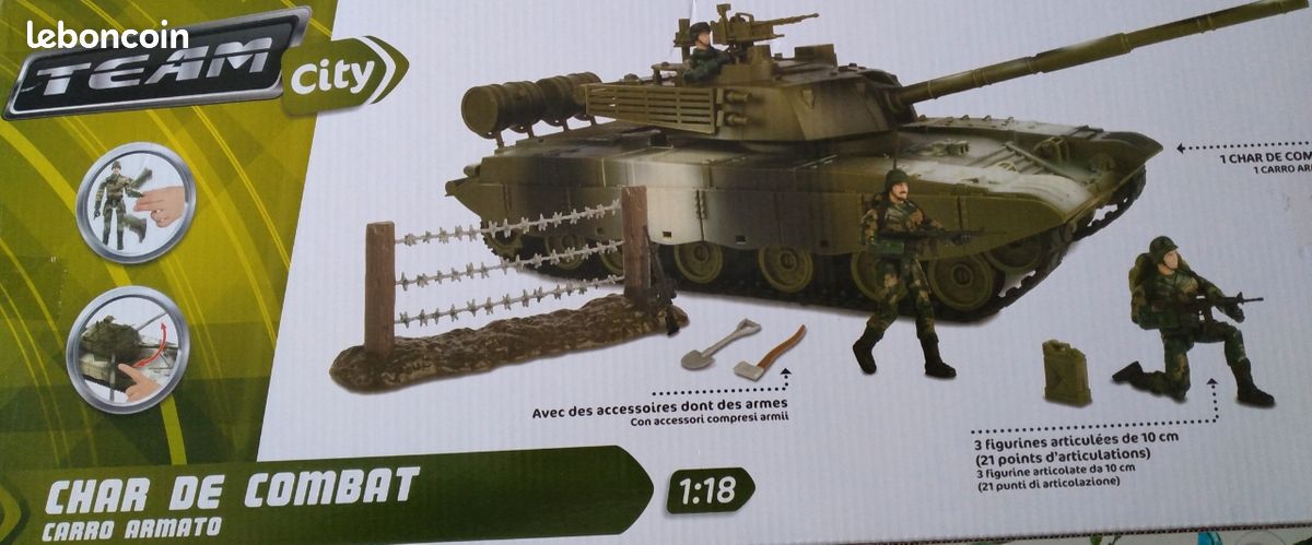 300 Pieces Jouet Militaire Soldat Chars Armes Plastique à Prix Carrefour
