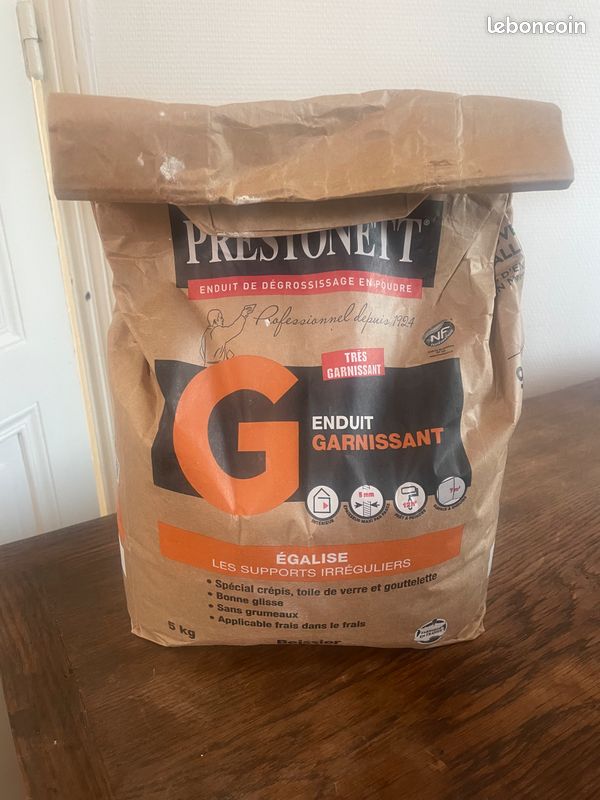 Enduit garnissant 5 kgs (image 1)