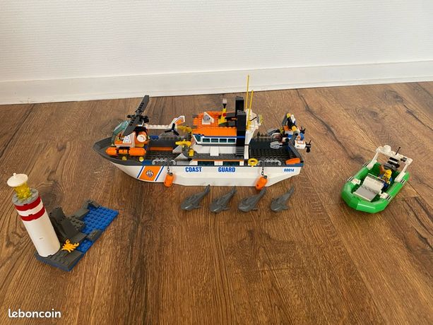 lego sets lego coast guard boat 60014
