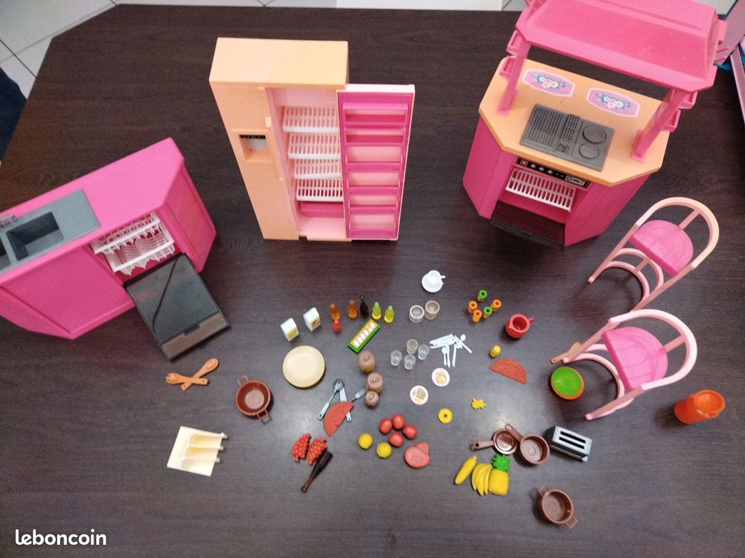 Set Barbie Cuisine 0806 Quasi Complet - Mattel 1986 - Occasion