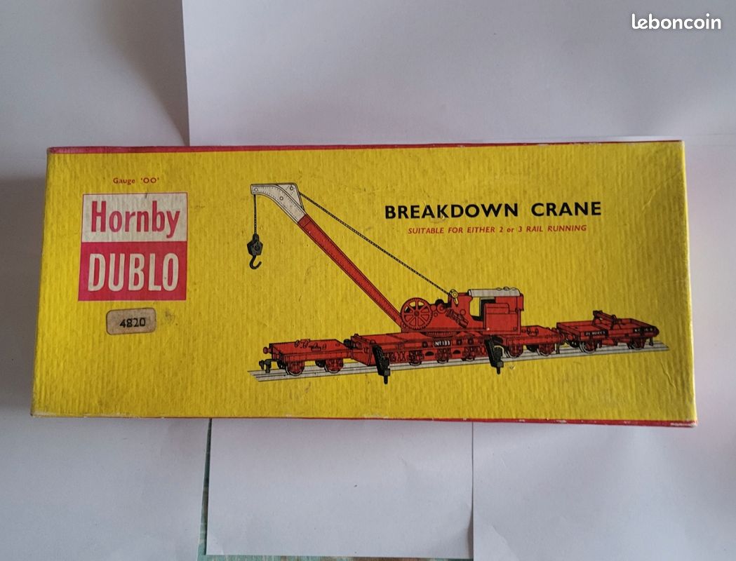 Wagon Grue Hornby Échelle O - Tôle 15 Cm - Années 50 - Très Bon État