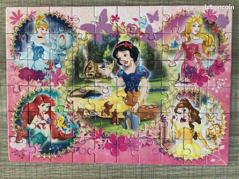 Double puzzles CLEMENTONI Princesses Disney (image 3)