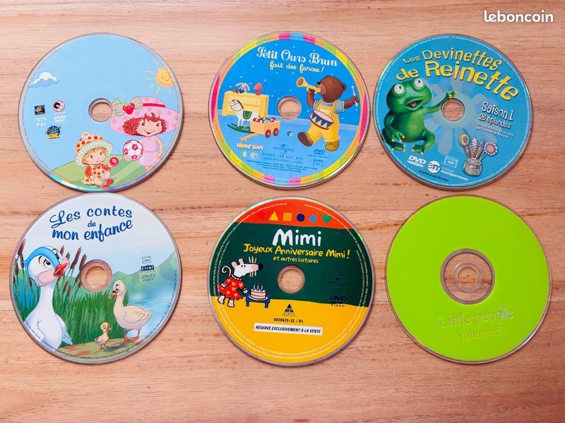 Lot 6 dvd maternelle (image 1)