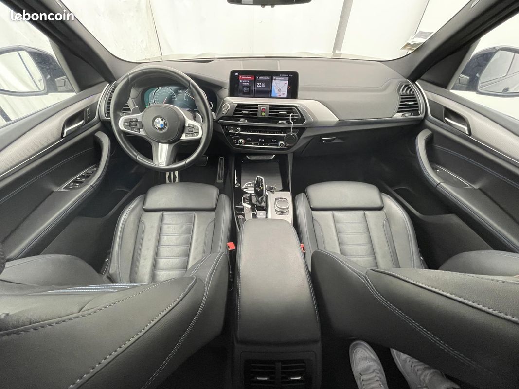 BMW X3 xDrive 20d - BVA Steptronic G01 G08 F97 M Sport Société PHASE 1 (image 6)
