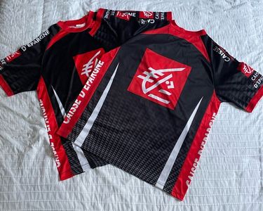 Maillot Cycliste Vintage C.C.I.M AU TOUR DE FRANCE - Caisse D'Epargne PEUGEOT, Taille M