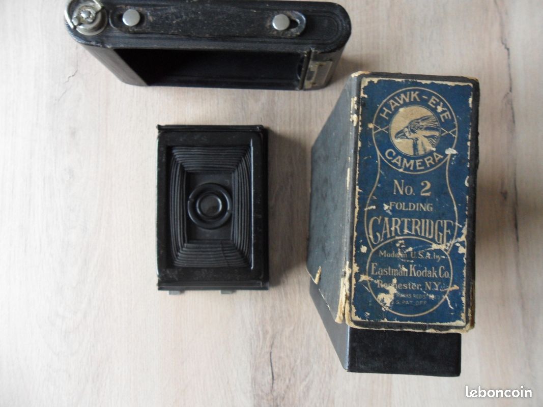 Collection Appareil photo à soufflet de poche Kodak des années 1920, modèle B - Collection