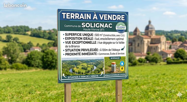 Terrain Constructible Solignac