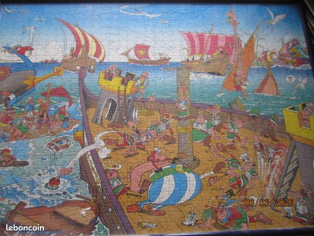 ASTÉRIX - ANCIEN puzzle a identifier, image type Années 50/60 - Avec modèle EUR 65,00 - FR