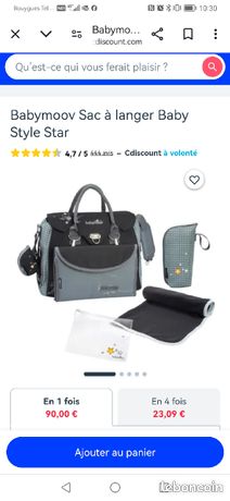 Baby Style Babymoov Sac Ã Langer Baby Natural Cdiscount Sac A