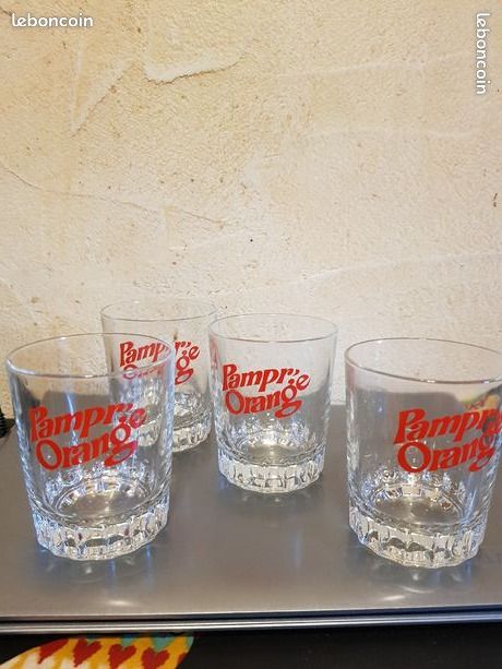 Verres Pampr' Orange Vintage (image 1)