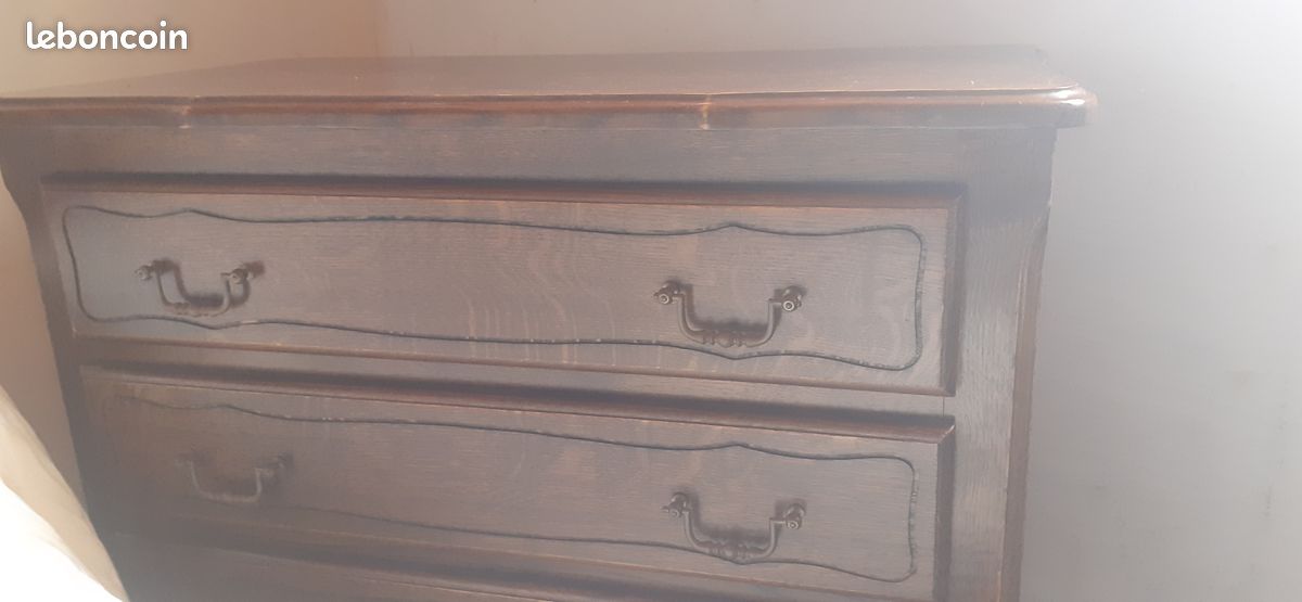 Chambre 2lits 1 place + commode (image 3)
