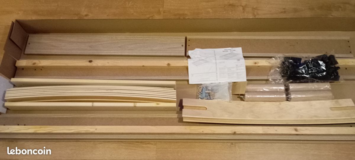 Lit + sommier decokit (image 1)