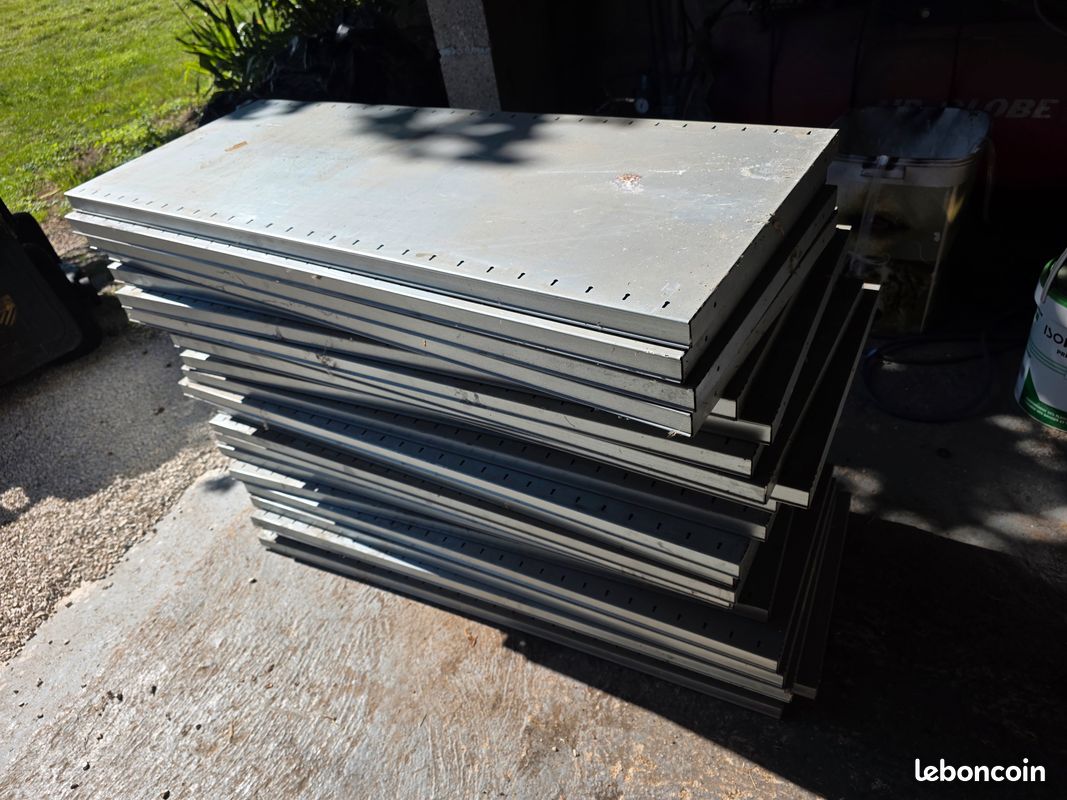 28 étagères renforcé en acier galvanisé (image 1)