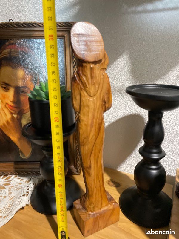 🌟✨ Belle Vierge à l’enfant en bois ✨🌟 (image 5)