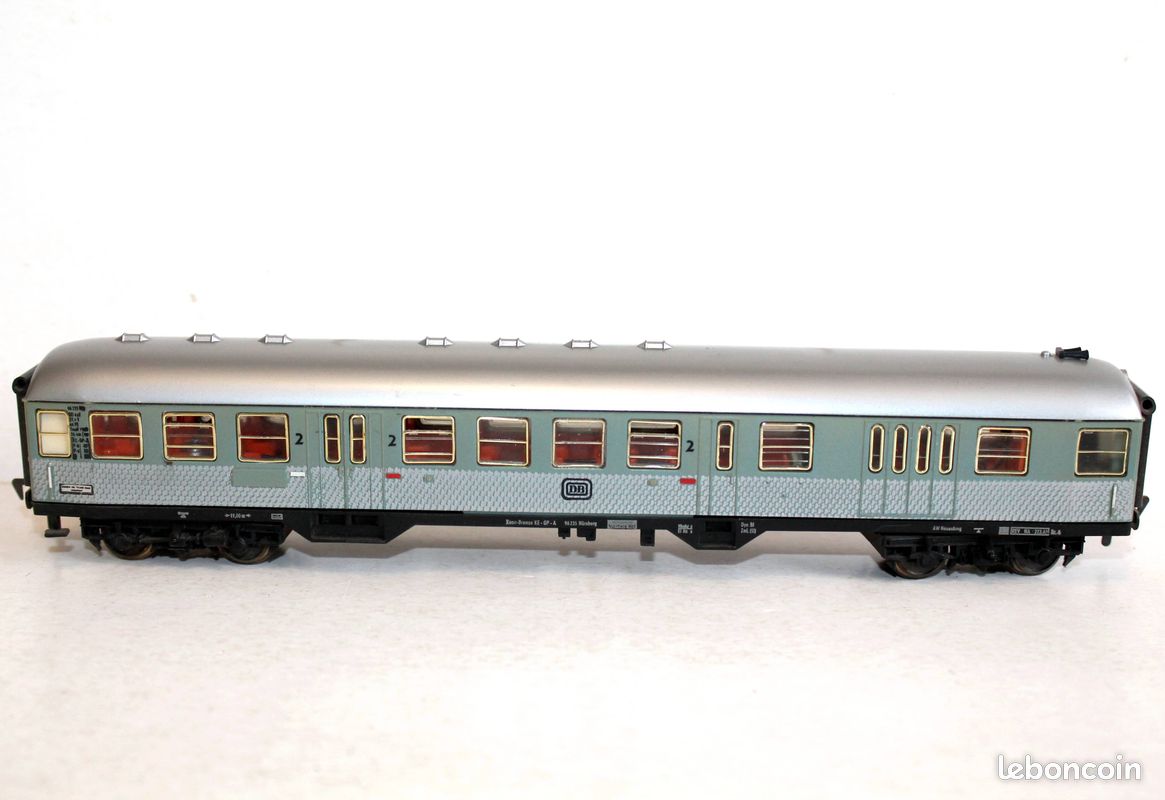 Voiture Pilote à Deux Niveaux DB Ep VI – Fleischmann 862086 – échelle N – Neuve