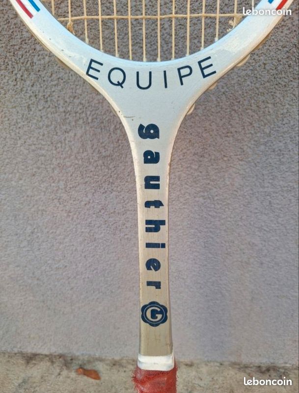 Ancienne Plaque Aluminium De Raquette De Tennis Charpenel Cochet - Lyon - Objet De Collection