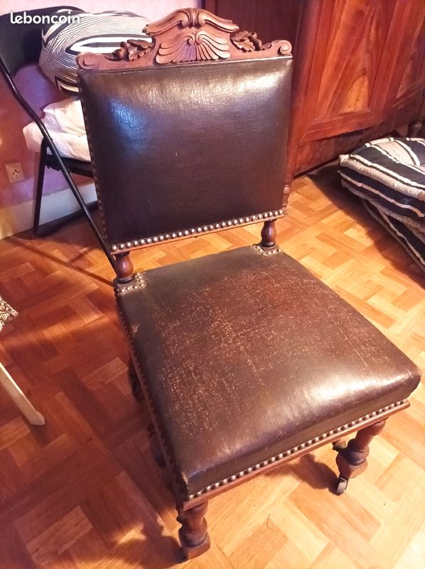 Chaises cuir (image 1)