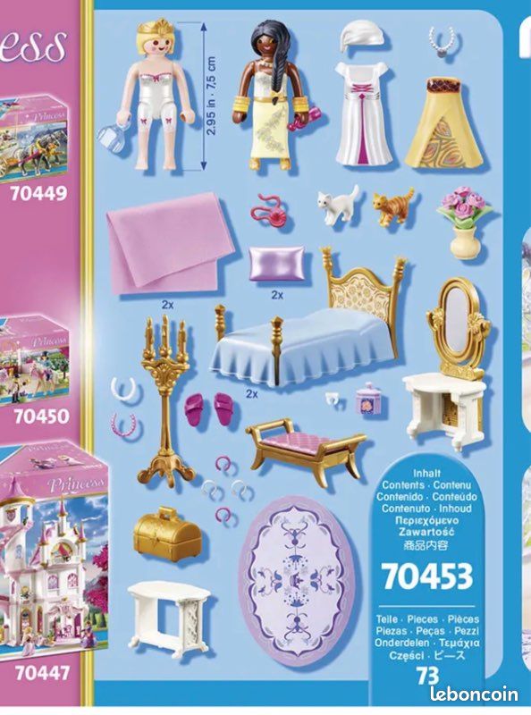 Abapri - 70453 - Chambre de princesse avec coiffeuse Abapri - 70453 - Chambre de princesse avec coiffeuse
