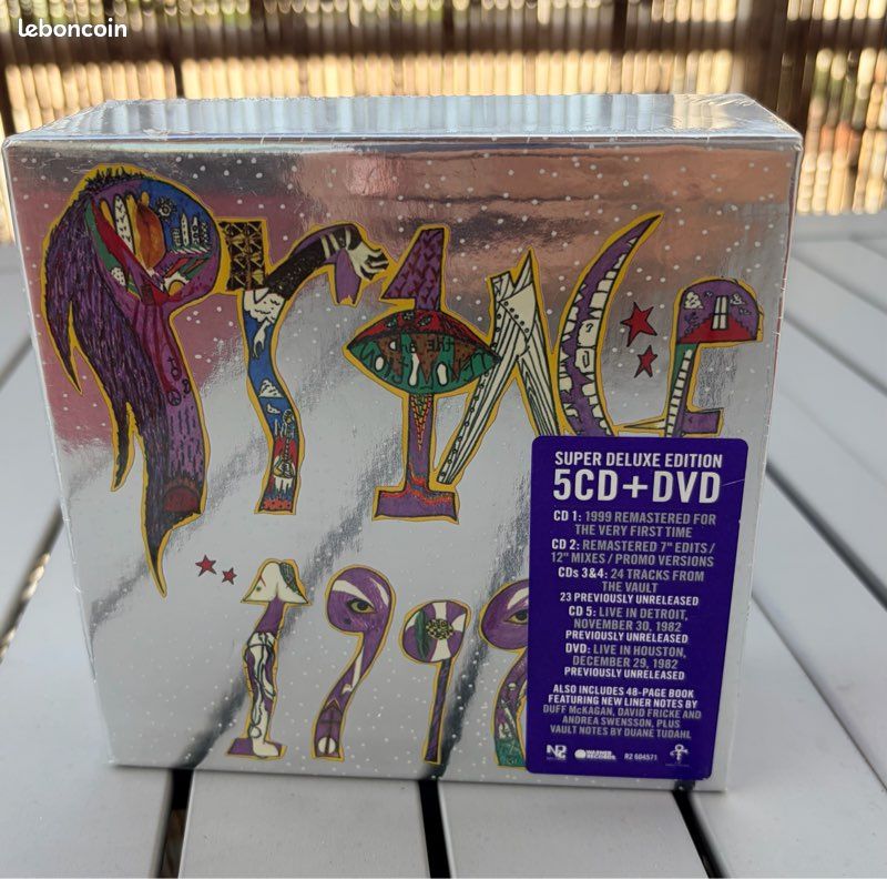 Prince 1999 Super Deluxe Edition 5 CD + DVD NEUF sous blister Box 