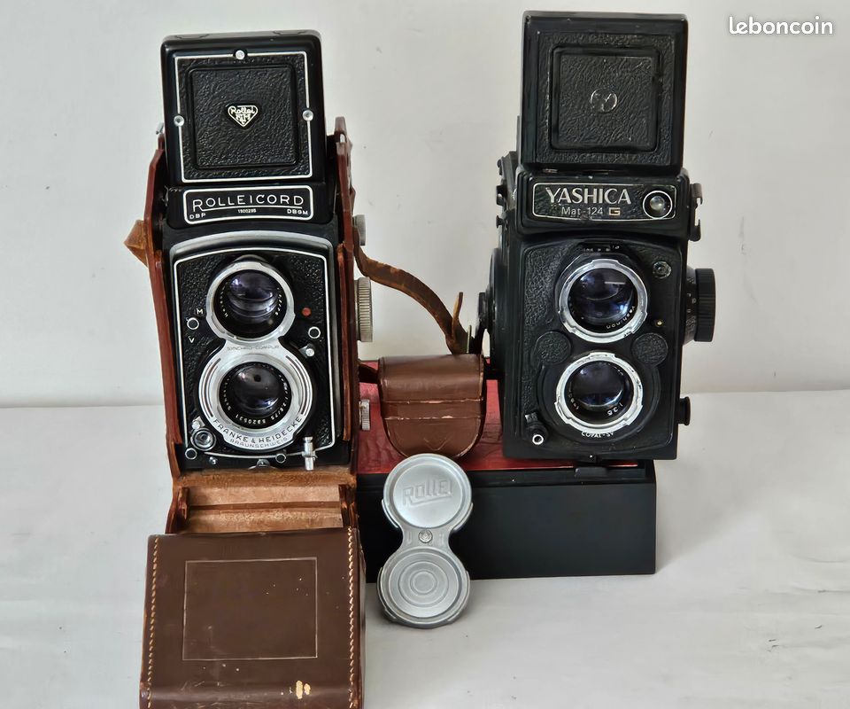 Rolleicord / yashica mat 124g vendus dans l'etat (image 16)