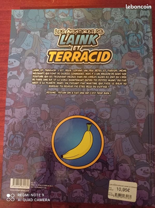 Bande dessinée "Les aventures de laink et terracid" (image 2)