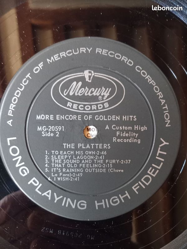 The platters more encore vinyl lp album mercury 1960 (image 4)