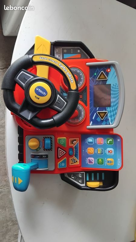 Volant turbo pilote simulateur (image 1)