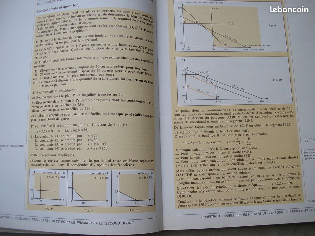 Manuel mathématiques Collector 1988 Terminales A1 B DIMATHEME (image 2)