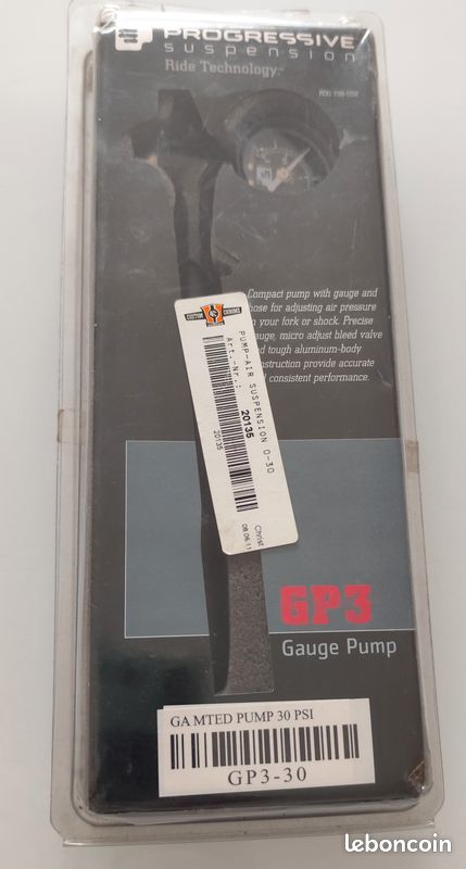 Pompe d'amortisseur Progressive Suspension - GP3-30 NEUF (image 1)