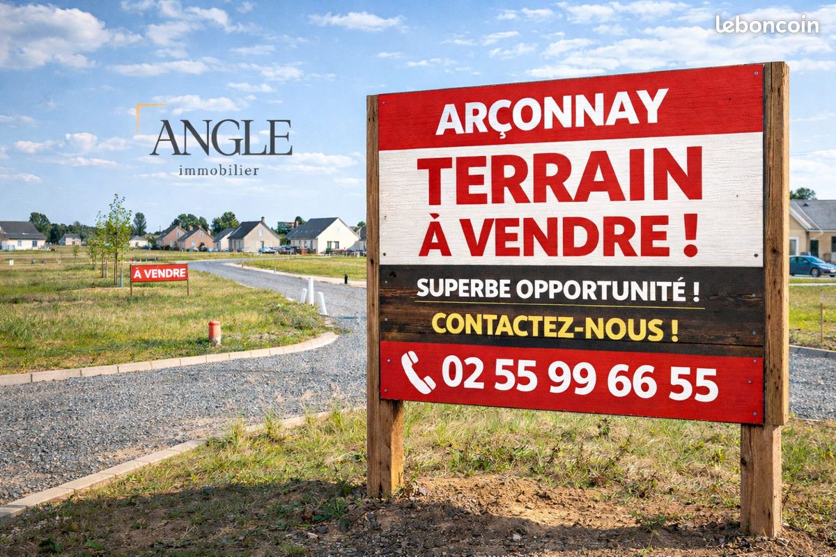 Terrain 701 m² · à Arçonnay · 701 m² · 71 000 €