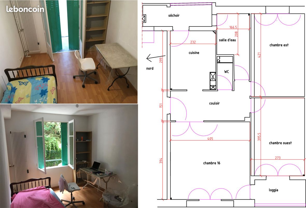 Appartement 3 pièces 57 m² · à Aix-en-Provence · 57 m² · 1 401 €