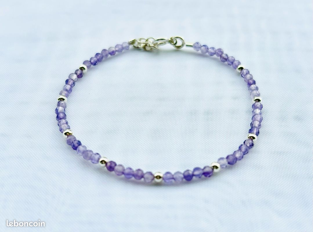 Bracelet pierres semi-précieuses (image 2)