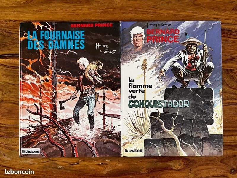 Lot 8 BD Bernard Prince Greg Hermann rééditions BE/TBE (image 3)
