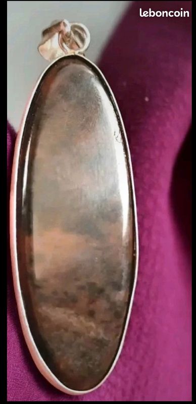 Grand pendentif brun (image 3)
