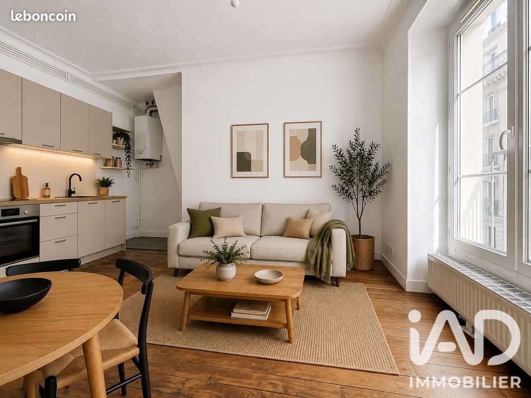 Appartement 2 pièces 37 m² · à Paris · 37 m² · 425 000 €