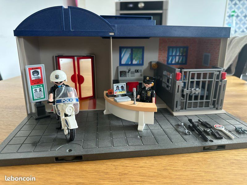 Caserne de police play mobile city (image 6)