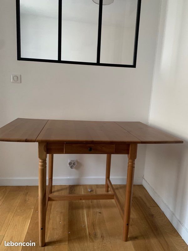 Table à manger Ikea 65/123x78 INGATORP (image 5)