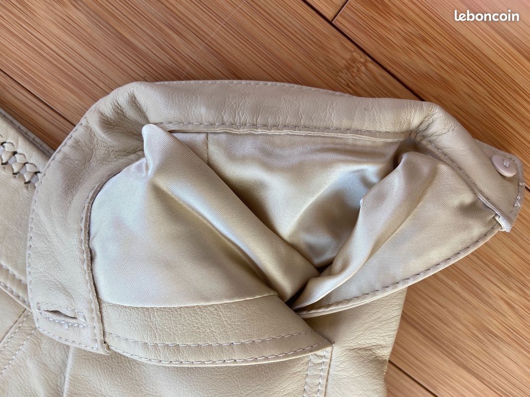 Veste en cuir femme T 36 (image 6)