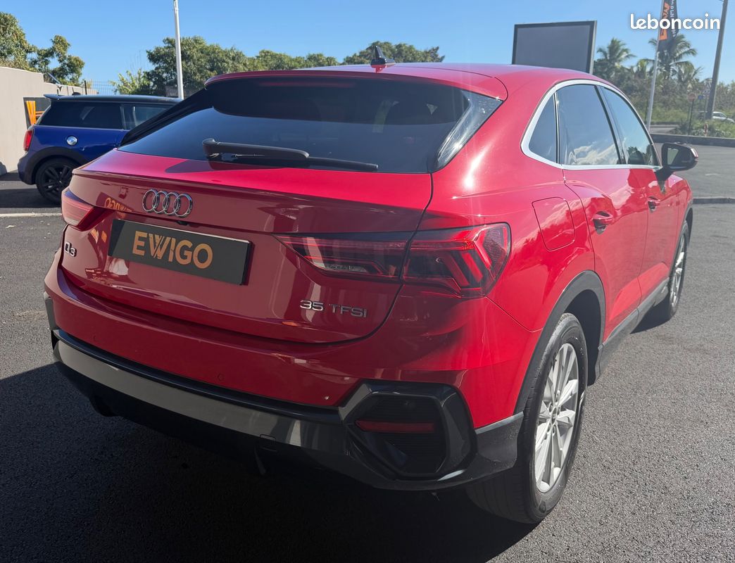 AUDI Q3 II 35 TFSI 150 MHEV ADVANCED S TRONIC 7 + CAMERA + CARPLAY + HAYON ELECTRIQUe (image 4)