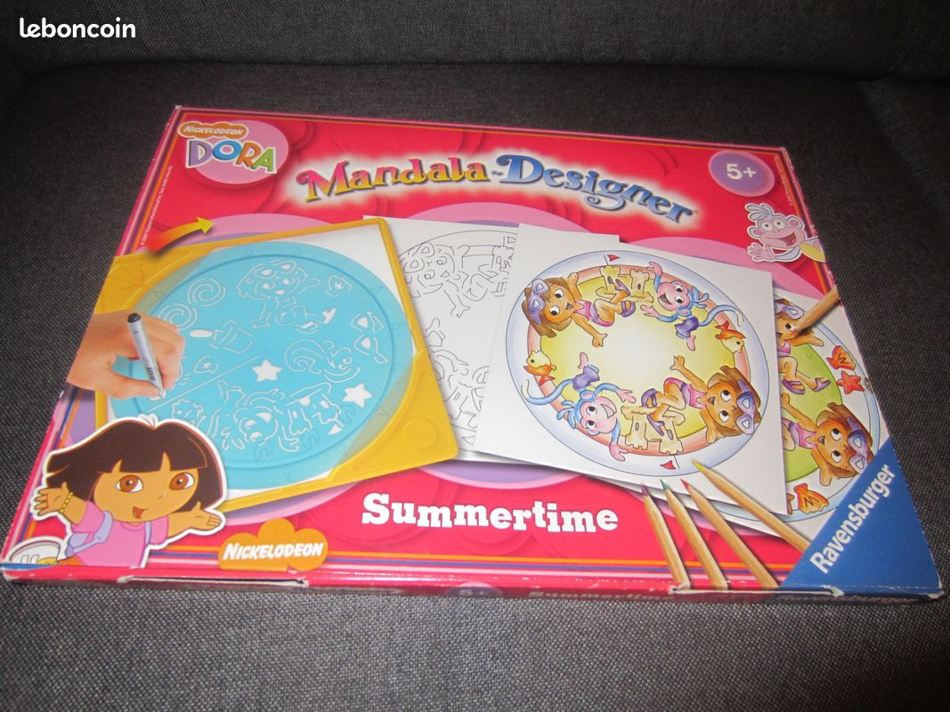 Mandala Dora et Mini Mandala Fée, licorne (image 1)
