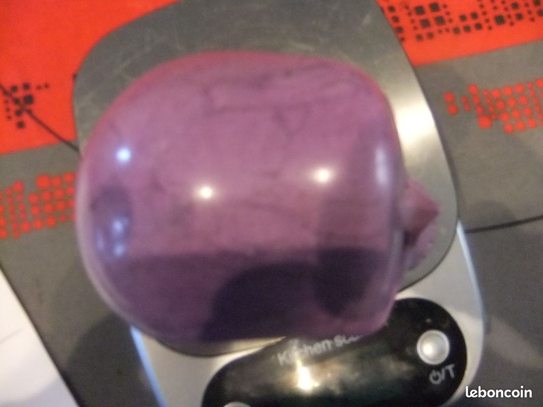 Crâne en Atlantisite de 0kg877 qualité AAA (image 6)
