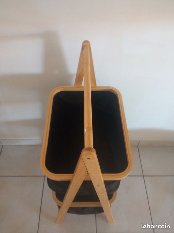 Étagère bambou avec paniers (image 3)