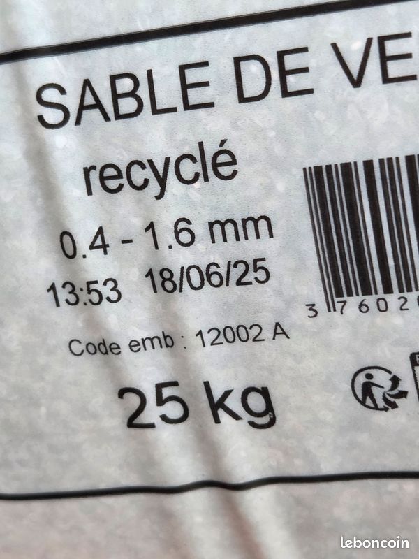 Verre filtrant piscine 18 kg environ (image 2)