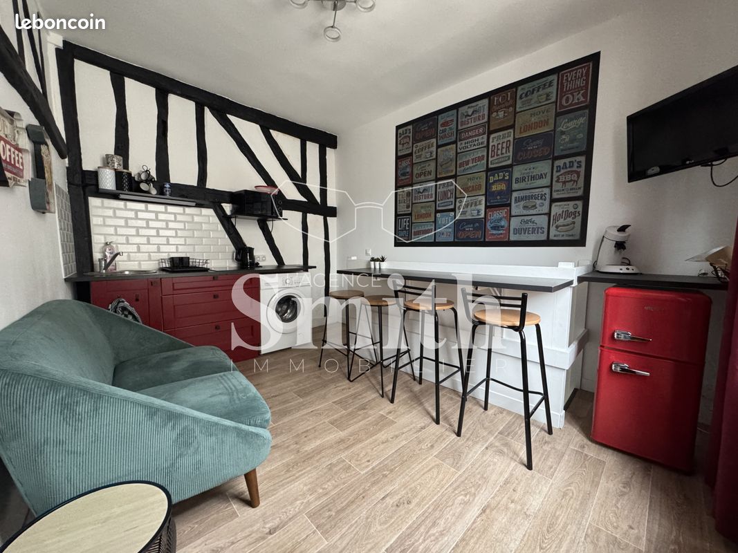 Appartement 2 pièces 19 m² · à Rouen · 19 m² · 640 €/mois