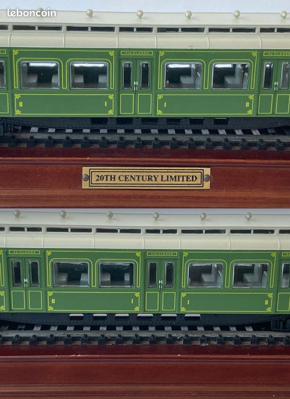Collection Maquette Modélisme Ferroviaire Train Wagon 20TH Century Limited échelle HO (image 4)