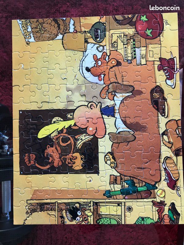 Puzzle 100 pièces Titeuf complet bon état (image 2)
