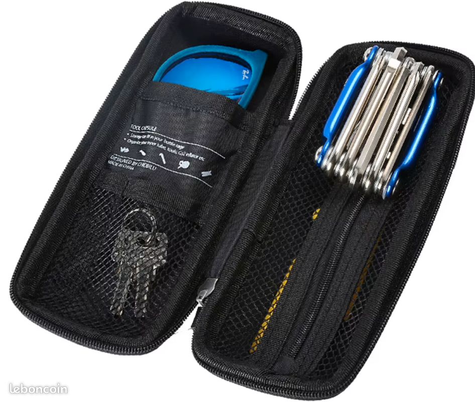 Boîte à outils de cyclisme, boîtes à capsules pour vélo de route et vtt, (image 2)